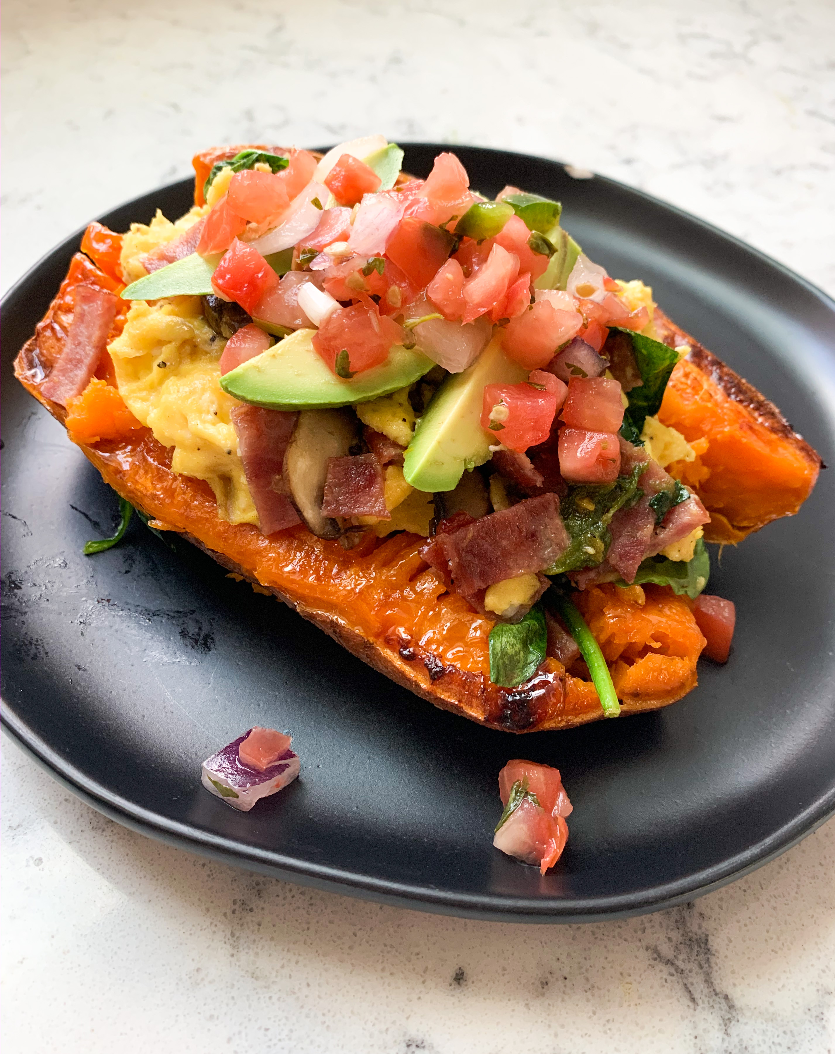 Loaded Sweet Potato Breakfast Scramble – Precious Time Blog